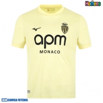 Camisa de Futebol AS Monaco Equipamento Alternativo 2025-26 Manga Curta